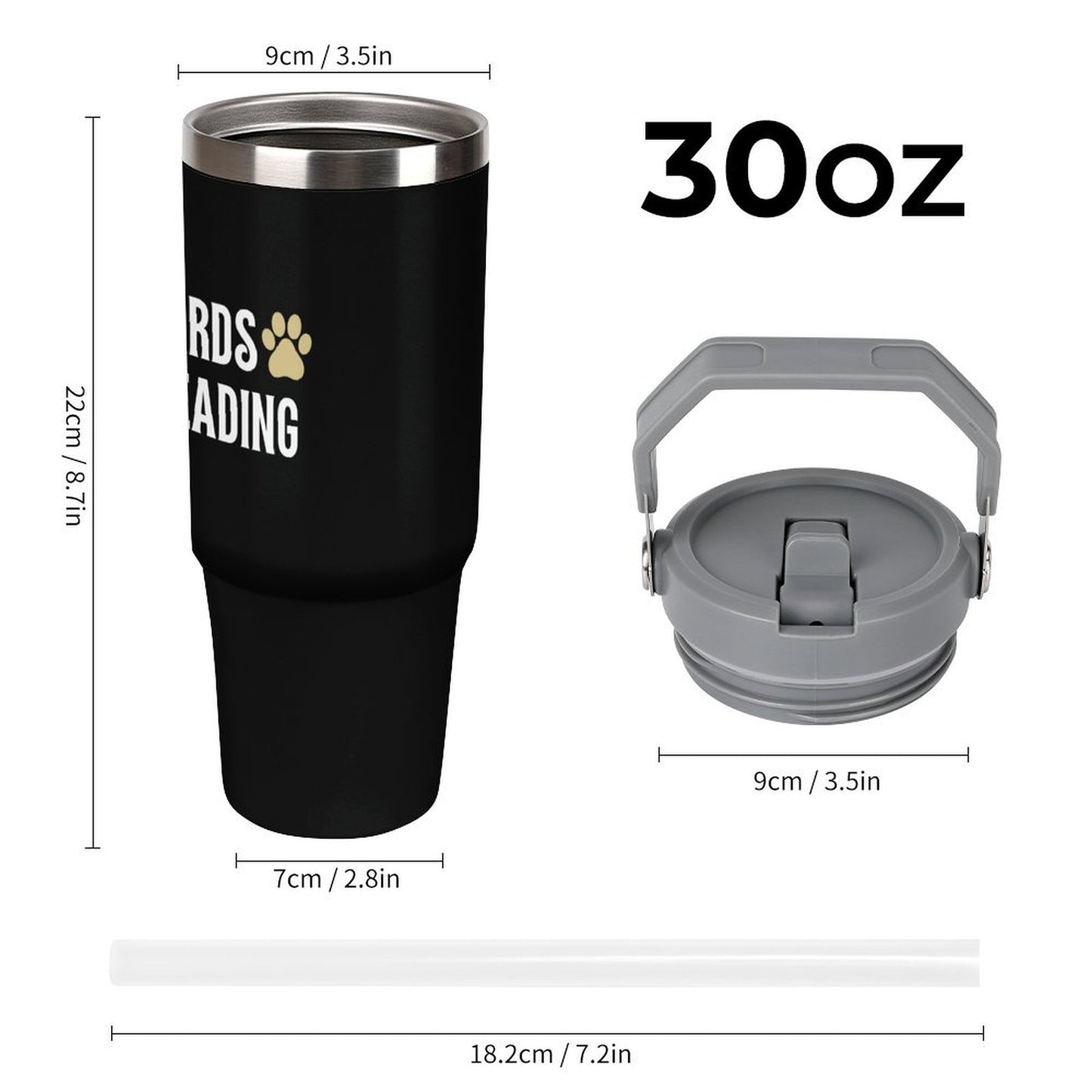 Tumbler with Top Handle