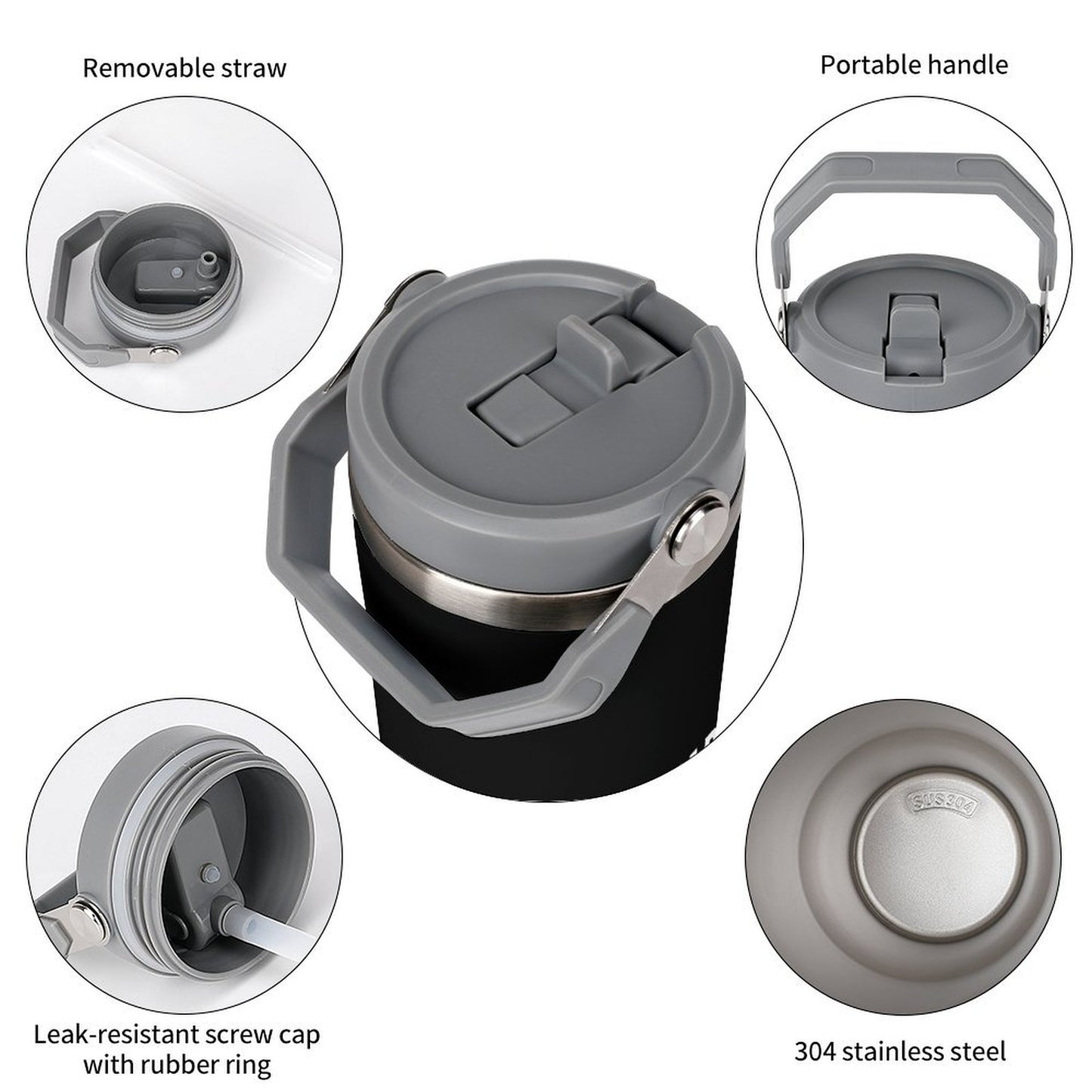 Tumbler with Top Handle