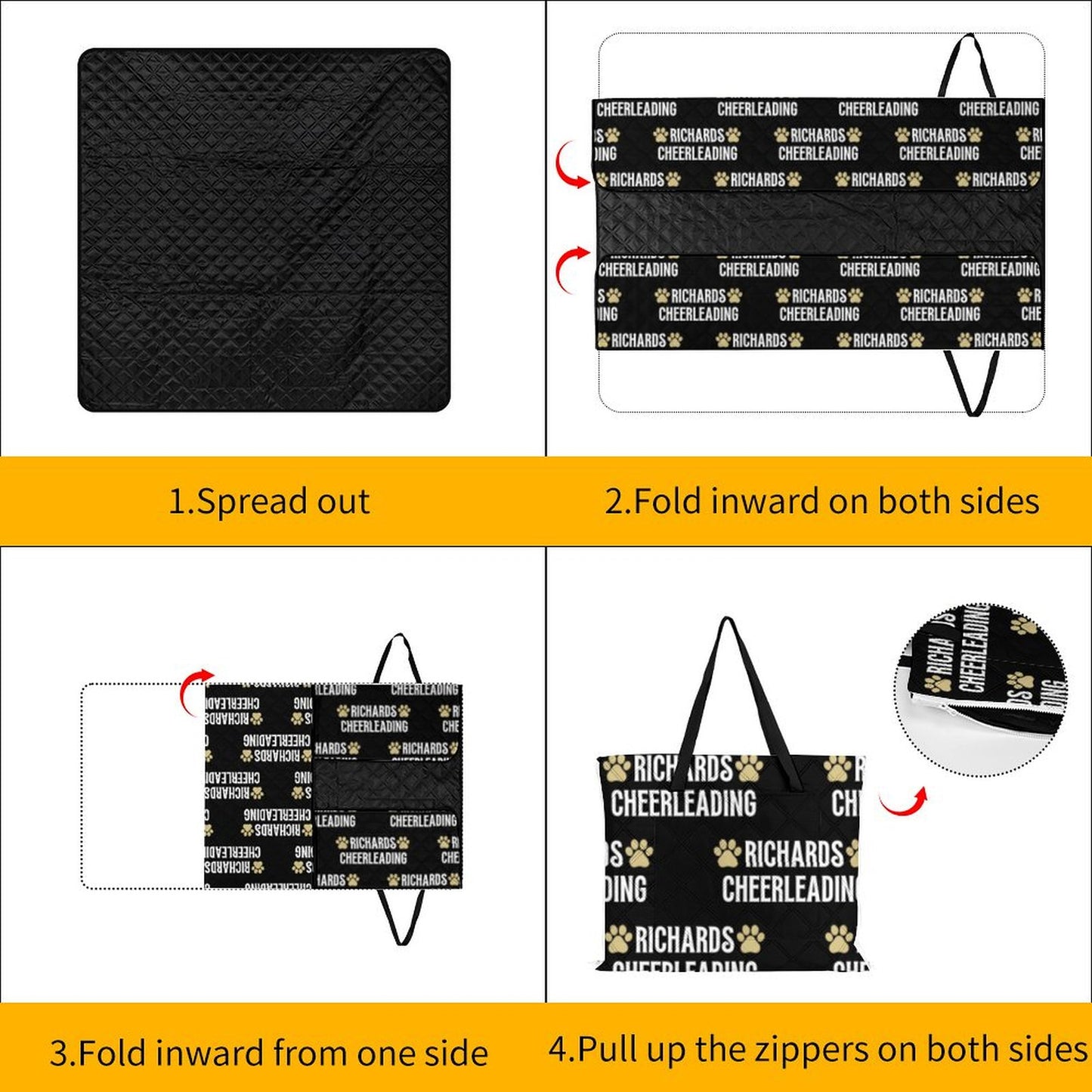 Zipper Mat