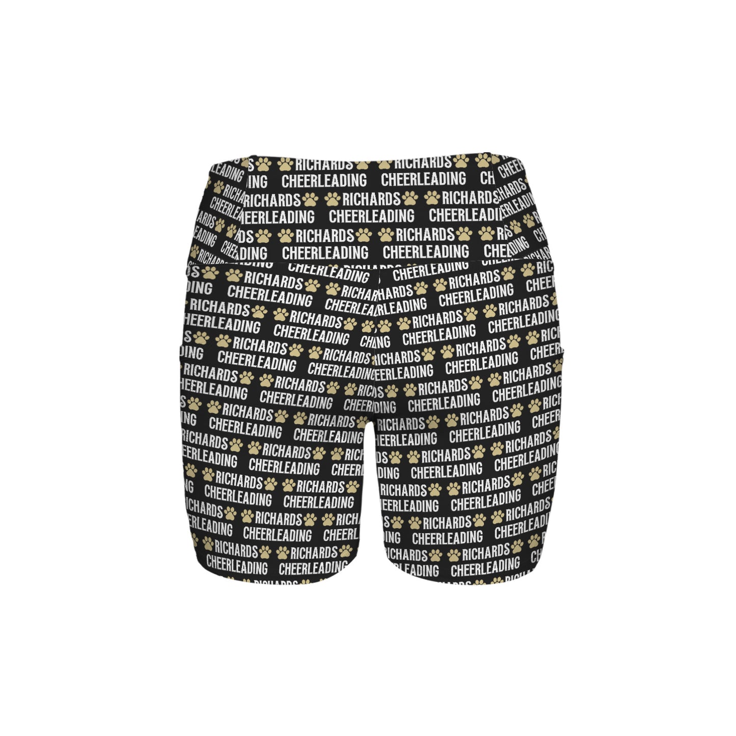 High Waist Deep Pockets Yoga Shorts
